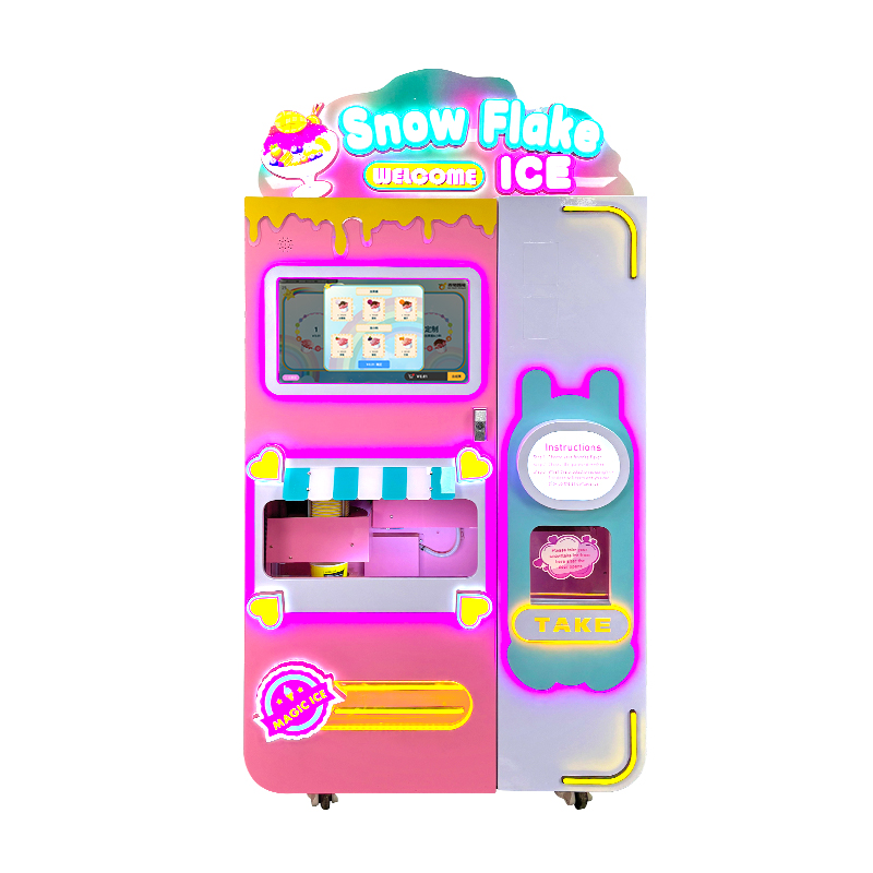 Snowflake ice vending machine