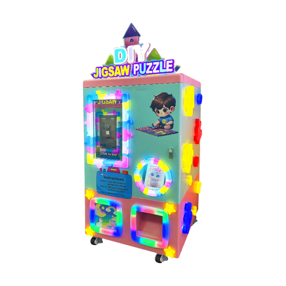 PTJ370 photo jigsaw puzzle vending machine