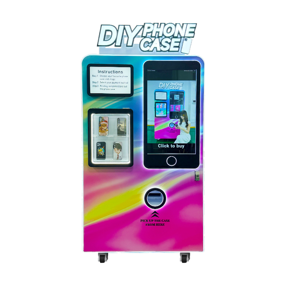 Phone case printing vending machine